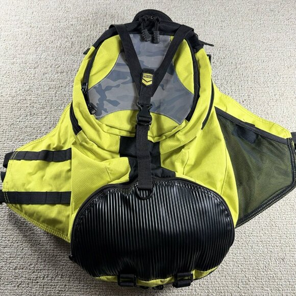 Icon Moto Other - Icon Moto Squad II Mil Spec Padded Motorcycle Backpack Green Black